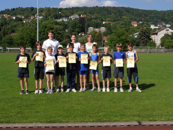 Die Mannschaft der Schüler C