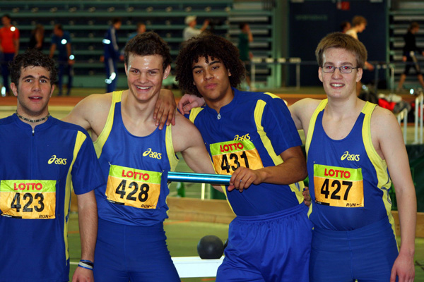 4x200 M Staffel der mJB

