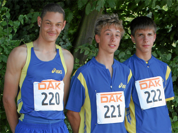 Dominic Johnson, Sebastian Merx und Markus Meyer
