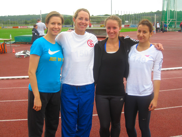 Kathrin Mohn, Katharina Seidel-Zülch, Meike Burkhardt und Larissa Weißbecker 

