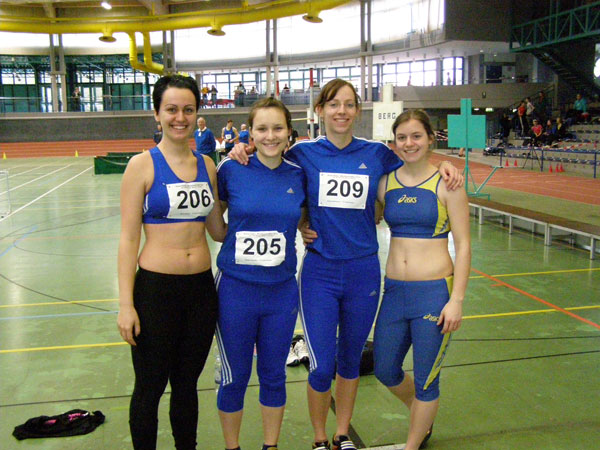  
Die TVG Athletinnen und Athleten zeigten bei den Kreishallenmeisterschaften in Hanau gute Leistungen.<br />