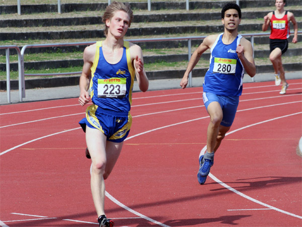  
Luke Ewig blieb das erste Mal in seiner Karriere unter 11 Sekunden über 100 Meter<br />