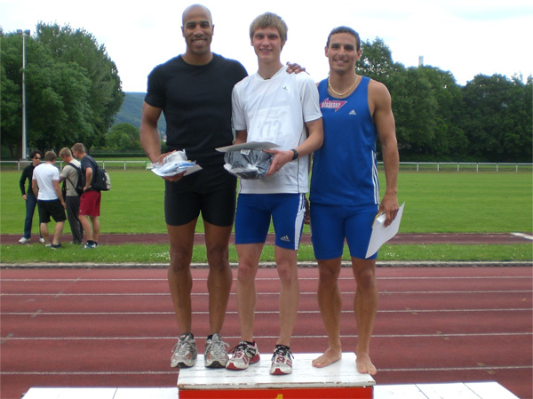 Luke Ewig gewann an Frohnleichnam den 10. Sprintcup in Heidelberg
