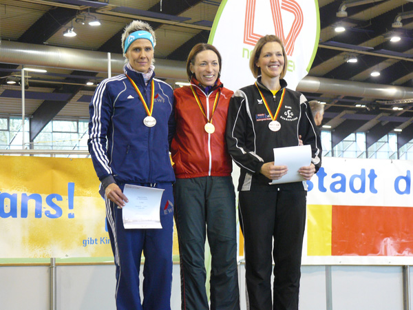 Tanja Schreiber-Ries bei der Siegerehrung<br />